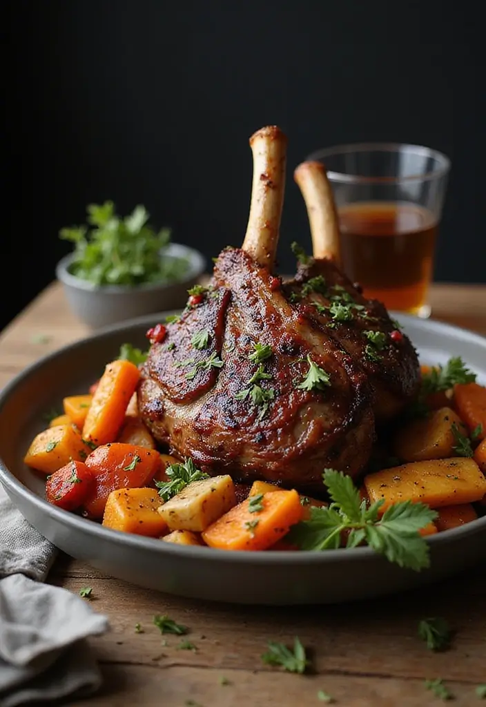 27 Semi Boneless Leg of Lamb Recipes Juicy and Flavor Packed 16. Coffee and Chili Rubbed Lamb