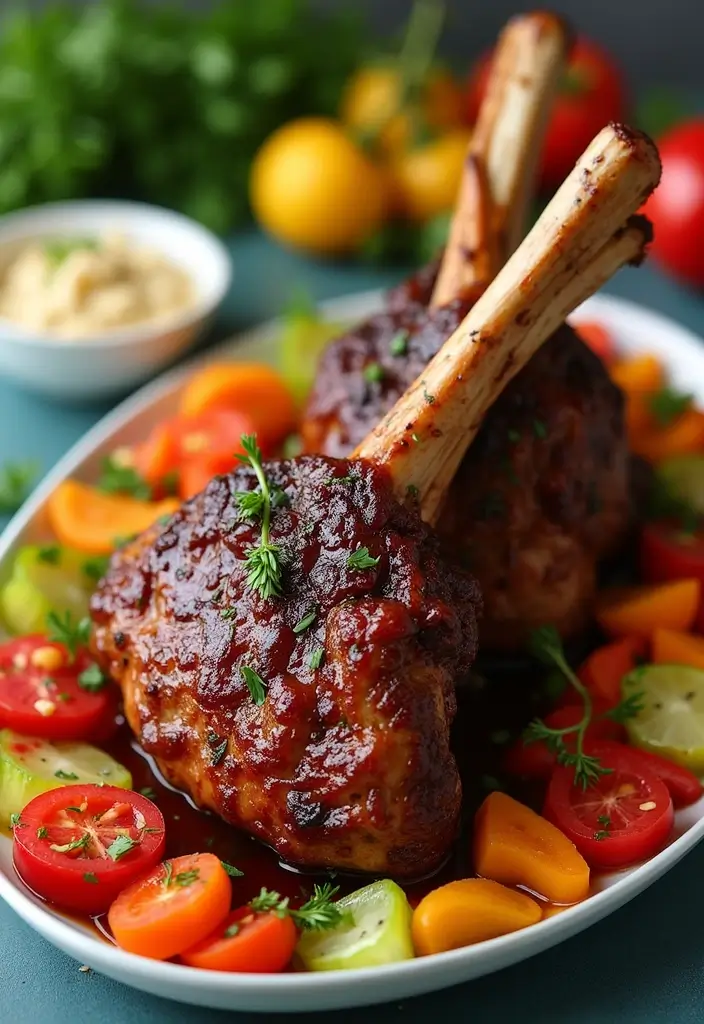 27 Semi Boneless Leg of Lamb Recipes Juicy and Flavor Packed 17. Sweet and Sour Glazed Lamb