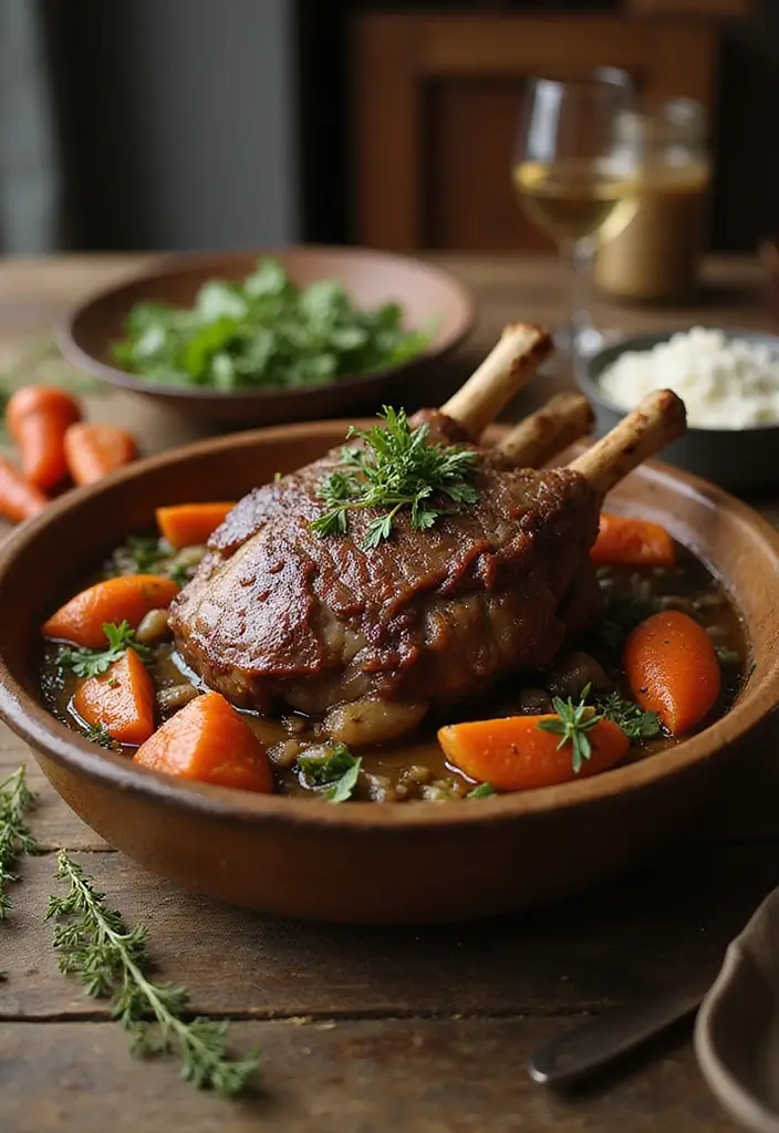 27 Semi Boneless Leg of Lamb Recipes Juicy and Flavor Packed 6. Slow Cooked Semi Boneless Leg of Lamb