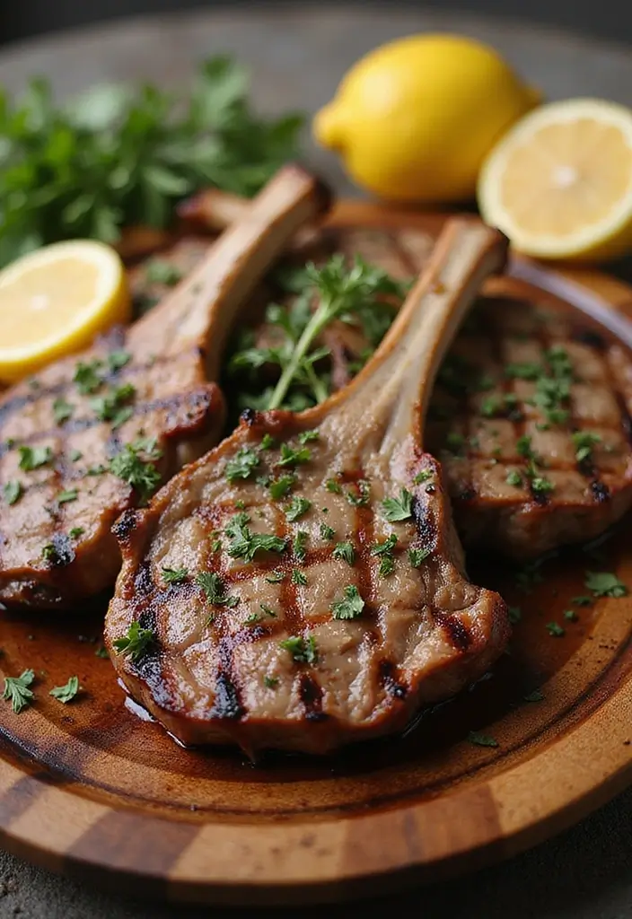 27 Spring Lamb Recipes Fresh and Light Seasonal Dishes 1. Grilled Lemon Herb Lamb Chops