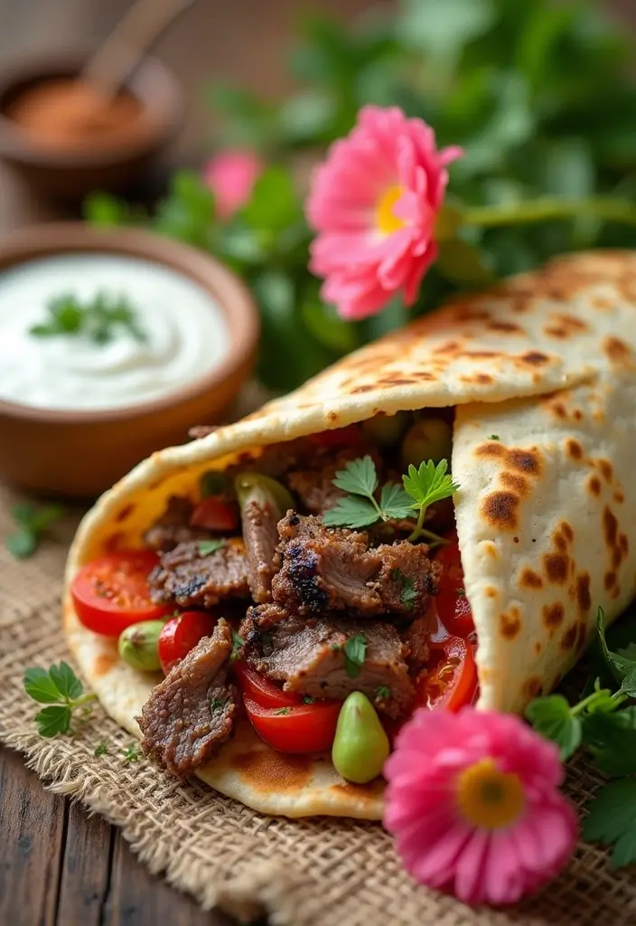 27 Spring Lamb Recipes Fresh and Light Seasonal Dishes 11. Lamb Pita Pockets with Tzatziki
