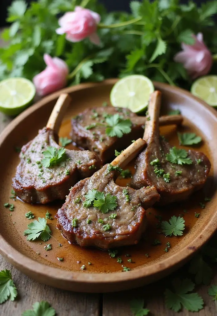 27 Spring Lamb Recipes Fresh and Light Seasonal Dishes 21. Cilantro Lime Lamb Chops