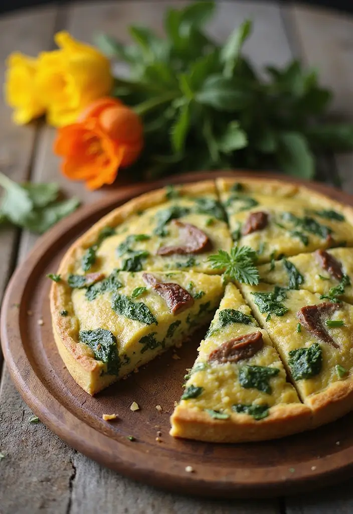 27 Spring Lamb Recipes Fresh and Light Seasonal Dishes 23. Lamb and Spinach Frittata