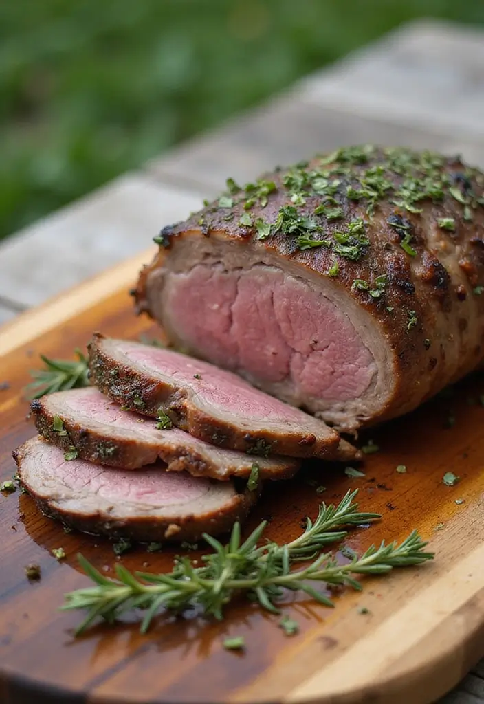 27+ Summer Lamb Recipes Fresh and Grilled Favorites - 12. Rosemary and Garlic Lamb Roast
