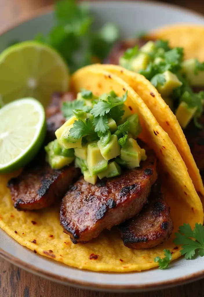 27+ Summer Lamb Recipes Fresh and Grilled Favorites - 14. Grilled Lamb Tacos with Avocado Salsa
