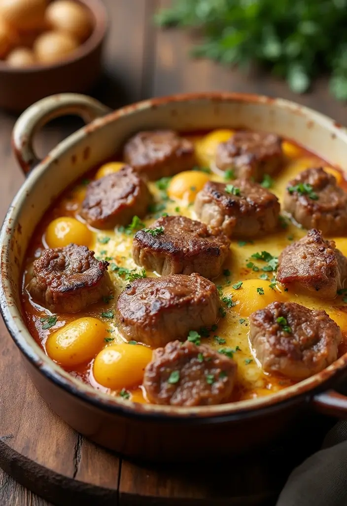 28 Australian Lamb Recipes Iconic and Flavor Packed 18. Australian Lamb and Potato Bake