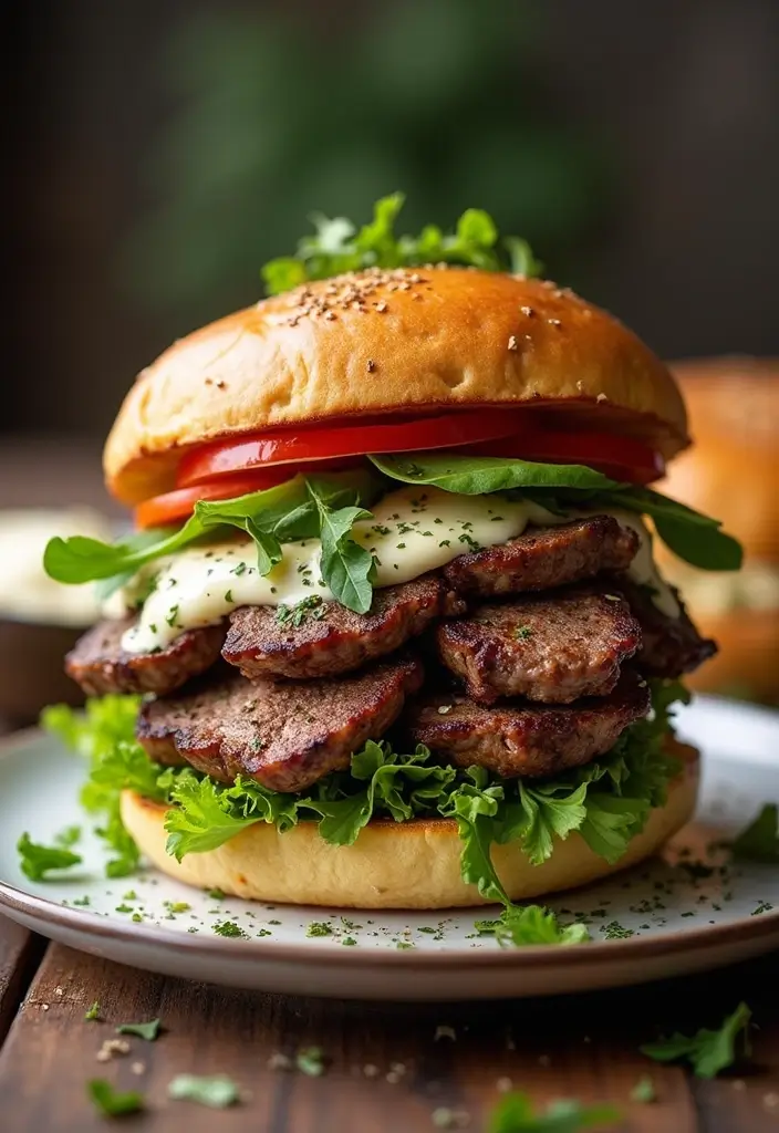 28 Australian Lamb Recipes Iconic and Flavor Packed 25. Grilled Lamb Sandwich with Garlic Aioli