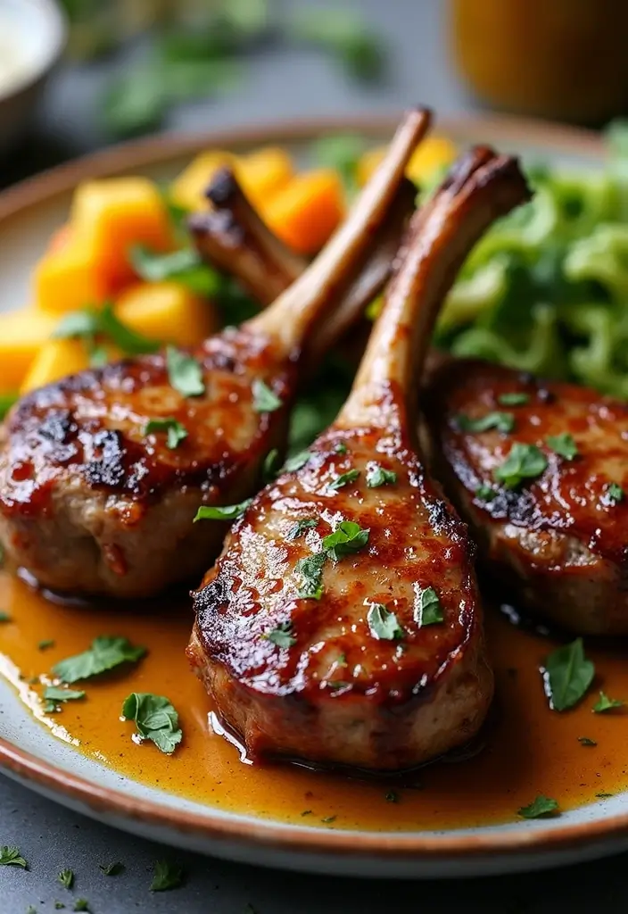 28 Australian Lamb Recipes Iconic and Flavor Packed 27. Honey Mustard Lamb Chops