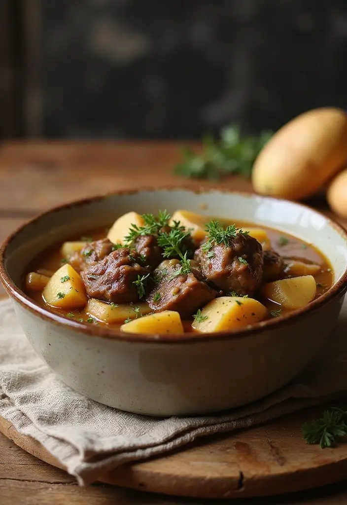 28 Chinese Lamb Recipes Flavor Packed Asian Inspirations 11. Lamb and Potato Stew