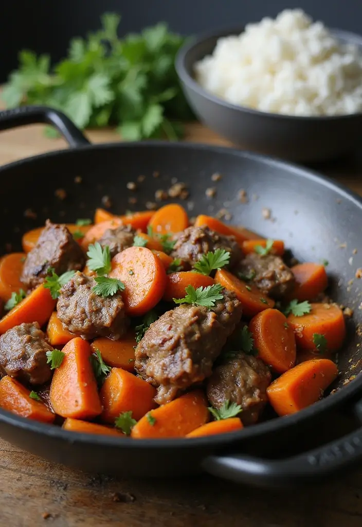 28 Chinese Lamb Recipes Flavor Packed Asian Inspirations 23. Lamb and Carrot Stir Fry