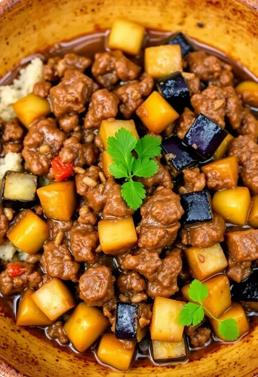 28 Lamb Keema Recipes Authentic and Flavorful Curries 20. Lamb Keema with Eggplant