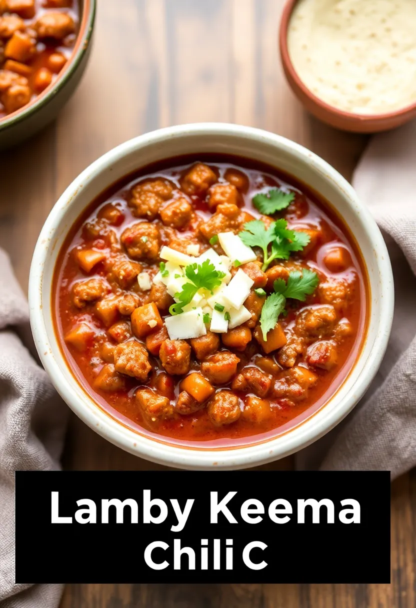 28 Lamb Keema Recipes Authentic and Flavorful Curries 24. Lamb Keema Chili
