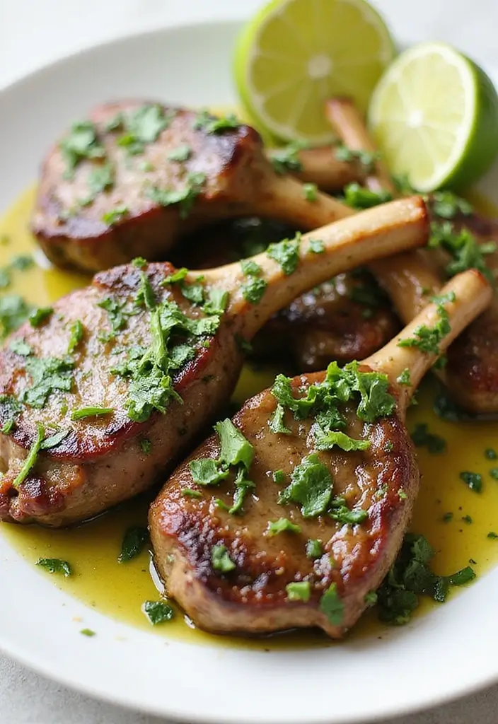 28 Lamb Steak Recipes Perfect for Weeknight or Special Dinners 20. Cilantro Lime Lamb Steaks