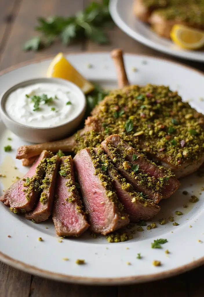 28 Lamb Steak Recipes Perfect for Weeknight or Special Dinners 25. Pistachio Crusted Lamb Steaks