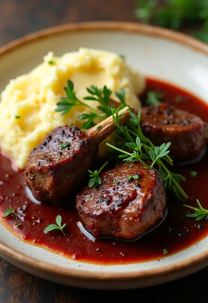 28 Lamb Steak Recipes Perfect for Weeknight or Special Dinners 8. Red Wine Braised Lamb Steaks