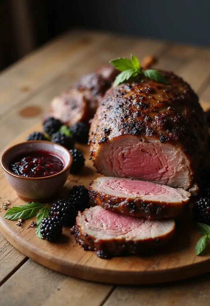 28 Leg of Lamb Sauce Recipes to Elevate Any Dinner 18. Blackberry Sauce