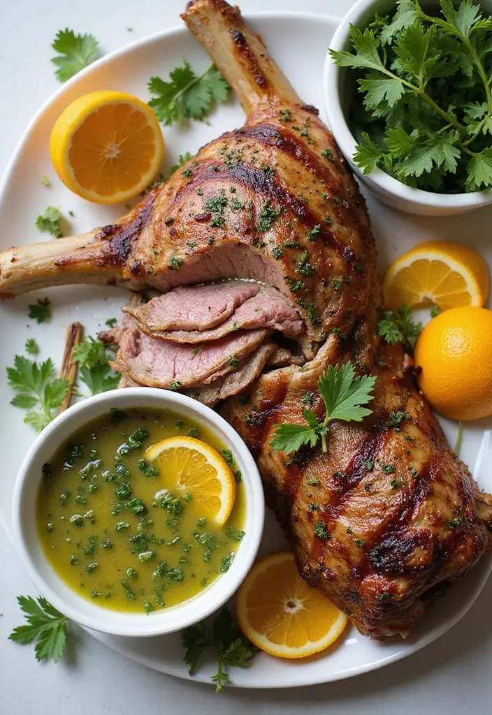 28 Leg of Lamb Sauce Recipes to Elevate Any Dinner 22. Herb and Citrus Sauce