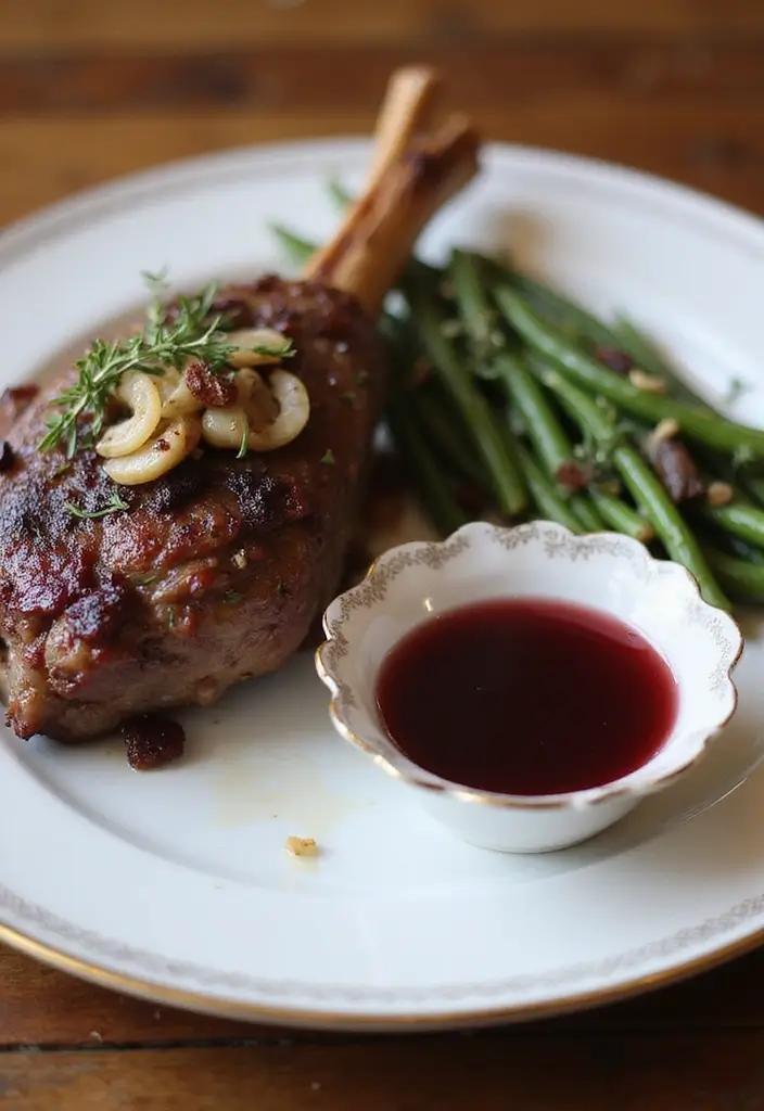 28 Leg of Lamb Sauce Recipes to Elevate Any Dinner 3. Red Wine Reduction