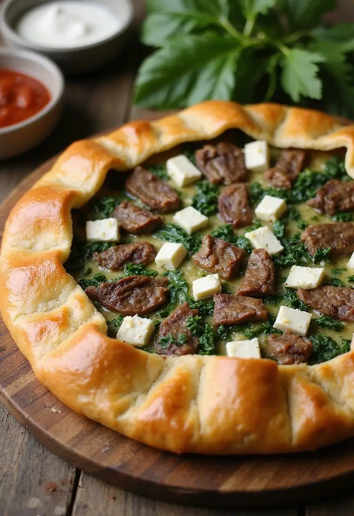 28 Ottolenghi Lamb Recipes Unique and Flavorful Creations 12. Lamb and Spinach Feta Pie