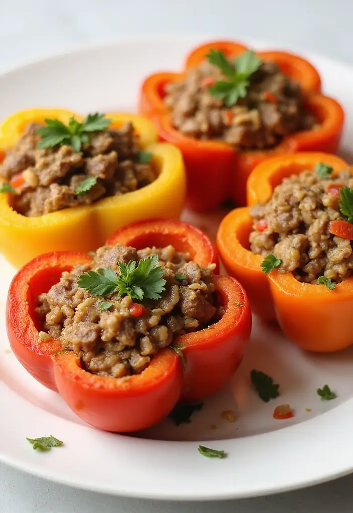 28 Ottolenghi Lamb Recipes Unique and Flavorful Creations 16. Lamb Stuffed Peppers