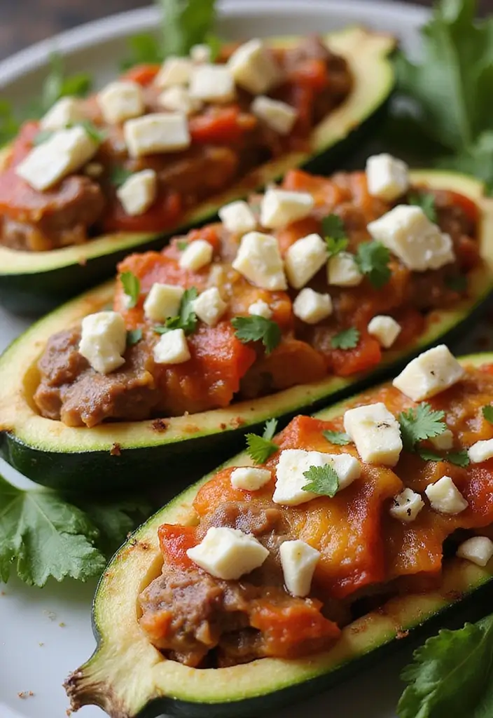 28 Ottolenghi Lamb Recipes Unique and Flavorful Creations 25. Lamb and Feta Stuffed Zucchini