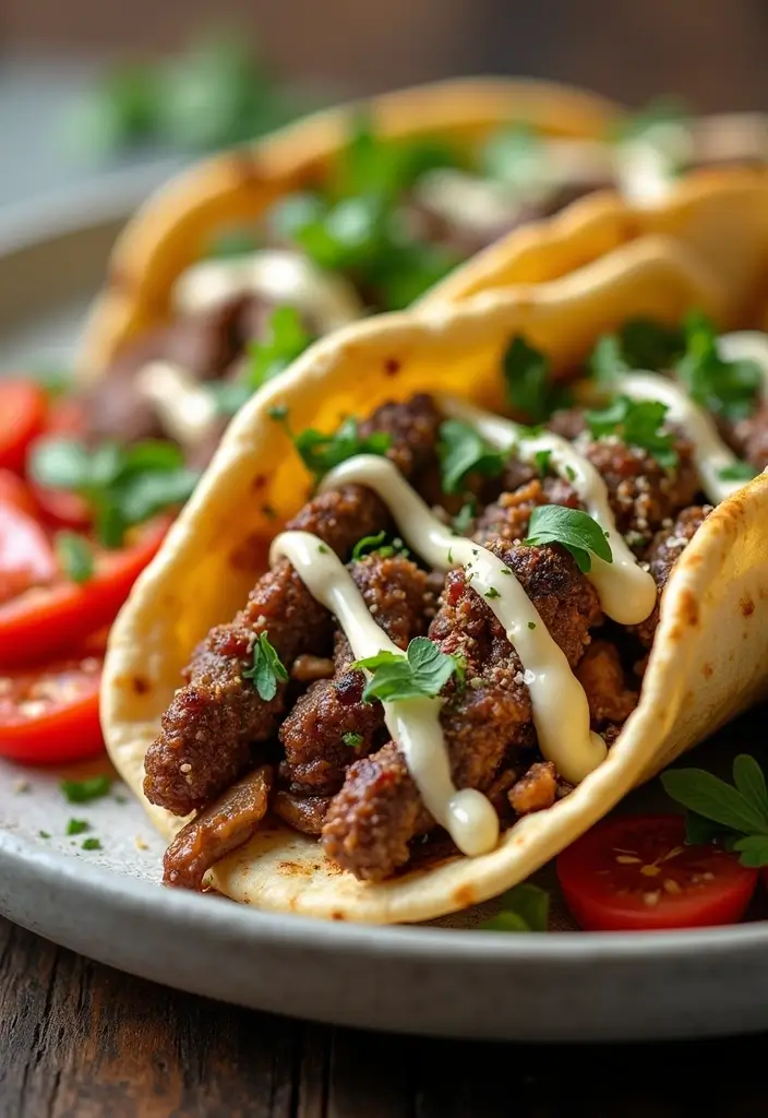 28 Ottolenghi Lamb Recipes Unique and Flavorful Creations 7. Lamb Shawarma with Garlic Sauce