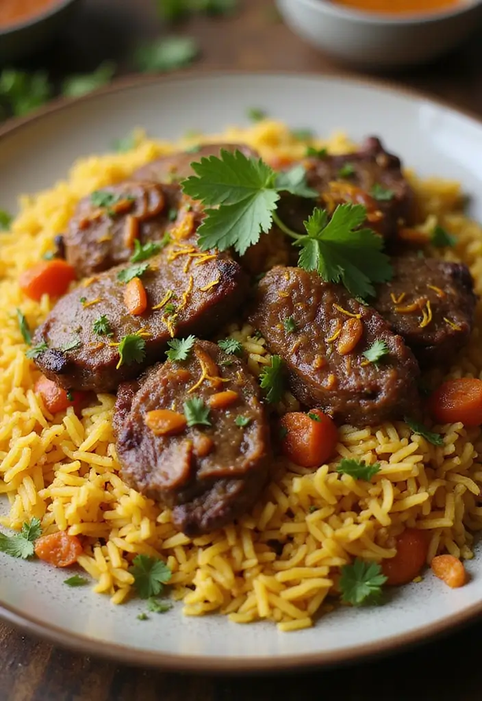 28 Ottolenghi Lamb Recipes Unique and Flavorful Creations 8. Lamb Biryani with Saffron