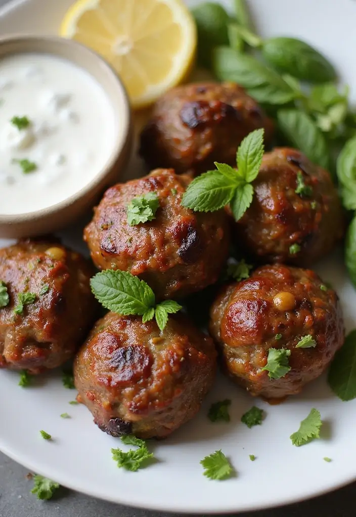 28 Slow Cooked Lamb Recipes Comfort Food Youll Crave 18. Minty Lamb Meatballs