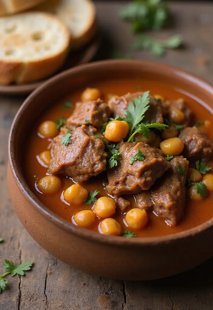 30 Ground Lamb Recipes Juicy and Easy Dinner Ideas 19. Spicy Lamb and Chickpea Stew