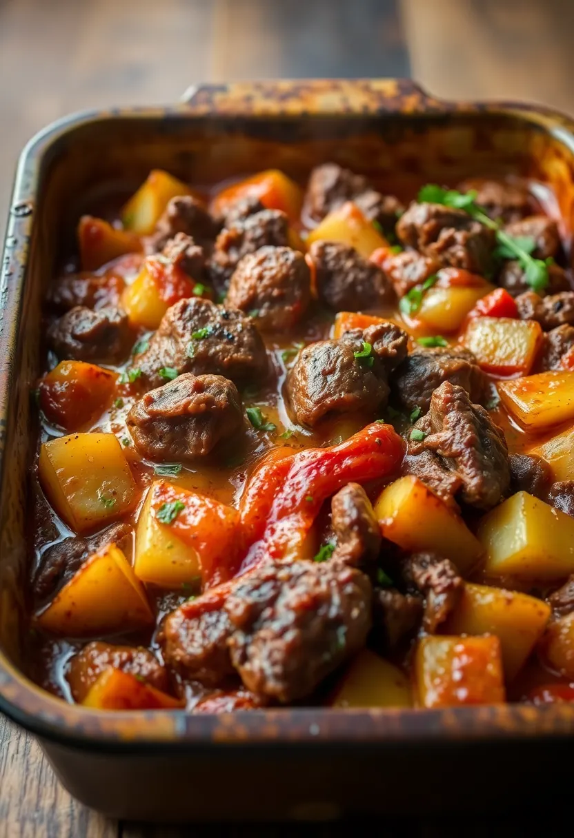 30 Italian Lamb Recipes Hearty Mediterranean Dishes 12. Spicy Lamb and Potato Bake