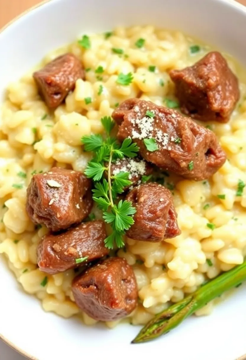 30 Italian Lamb Recipes Hearty Mediterranean Dishes 27. Lamb and Asparagus Risotto
