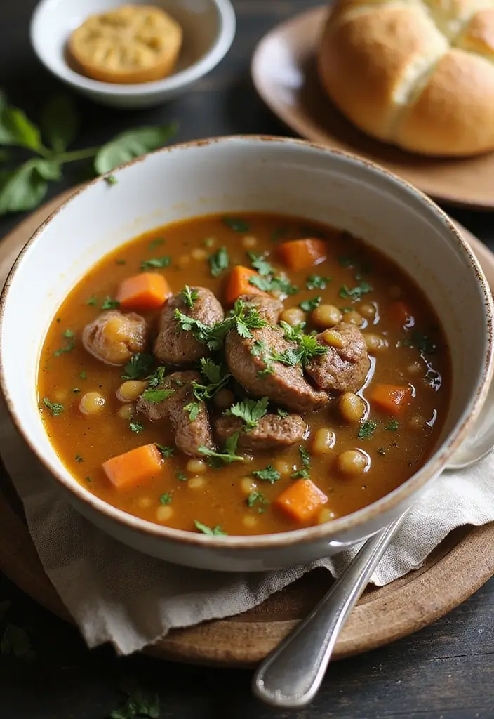 30 Juicy and Easy Lamb Pieces Recipes for Busy Weeknights 18. Lamb and Lentil Soup