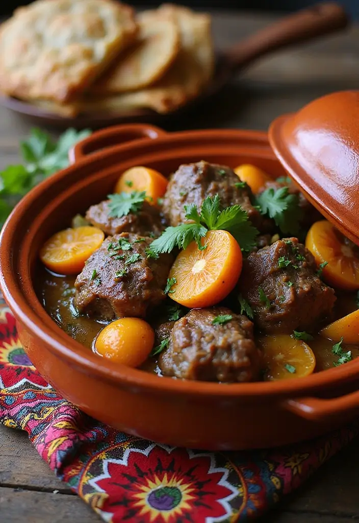 30 Juicy and Easy Lamb Pieces Recipes for Busy Weeknights 23. Moroccan Lamb and Apricot Tagine