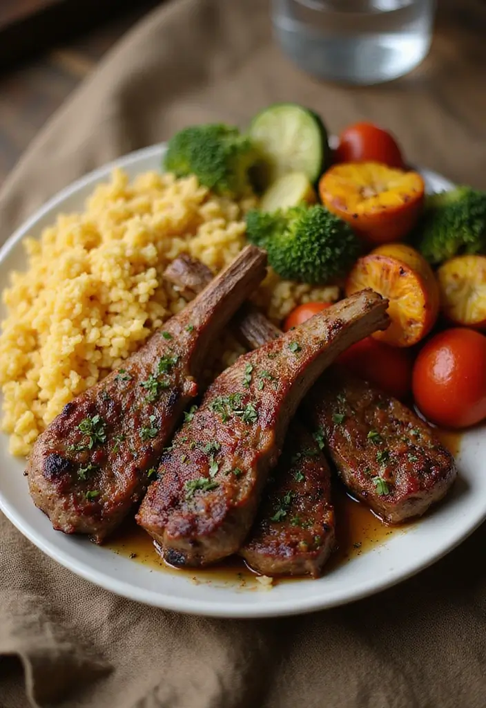 30 Lamb Backstrap Recipes Dinners That Impress Every Guest 14. Middle Eastern Spiced Lamb Backstrap