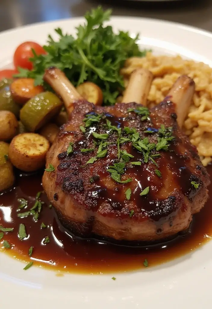 30 Lamb Backstrap Recipes Dinners That Impress Every Guest 2. Balsamic Glazed Lamb Backstrap