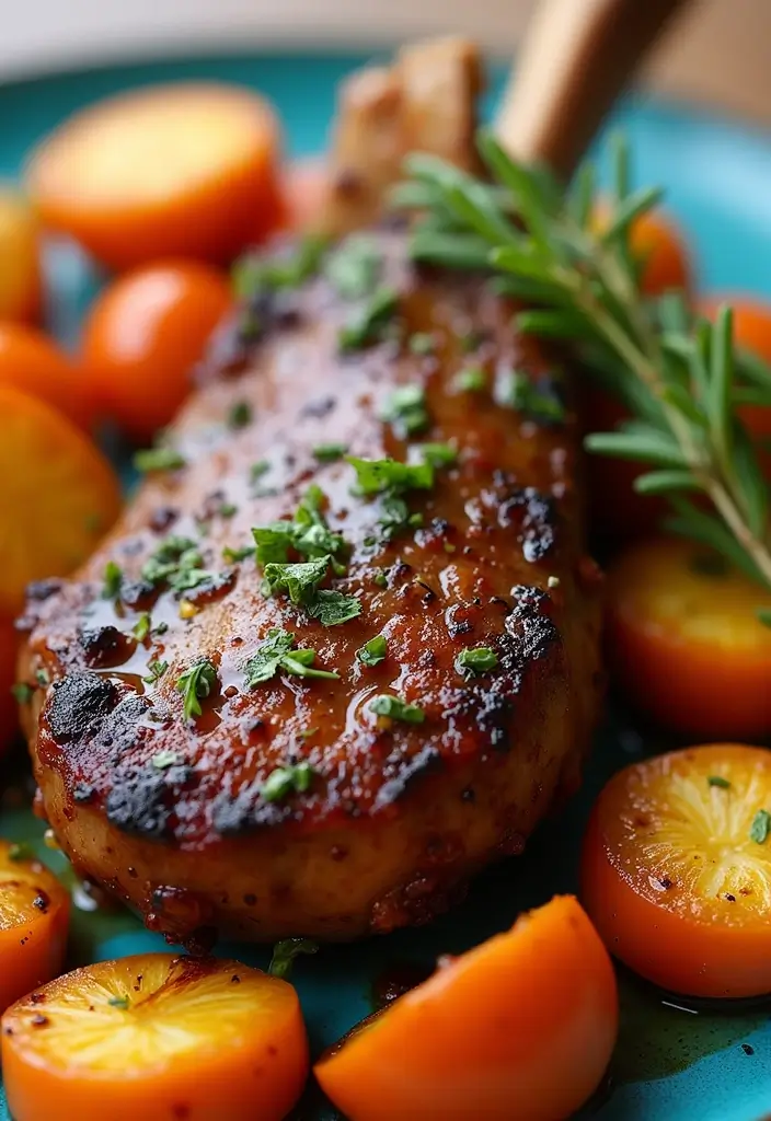 30 Lamb Backstrap Recipes Dinners That Impress Every Guest 4. Honey Mustard Glazed Lamb Backstrap