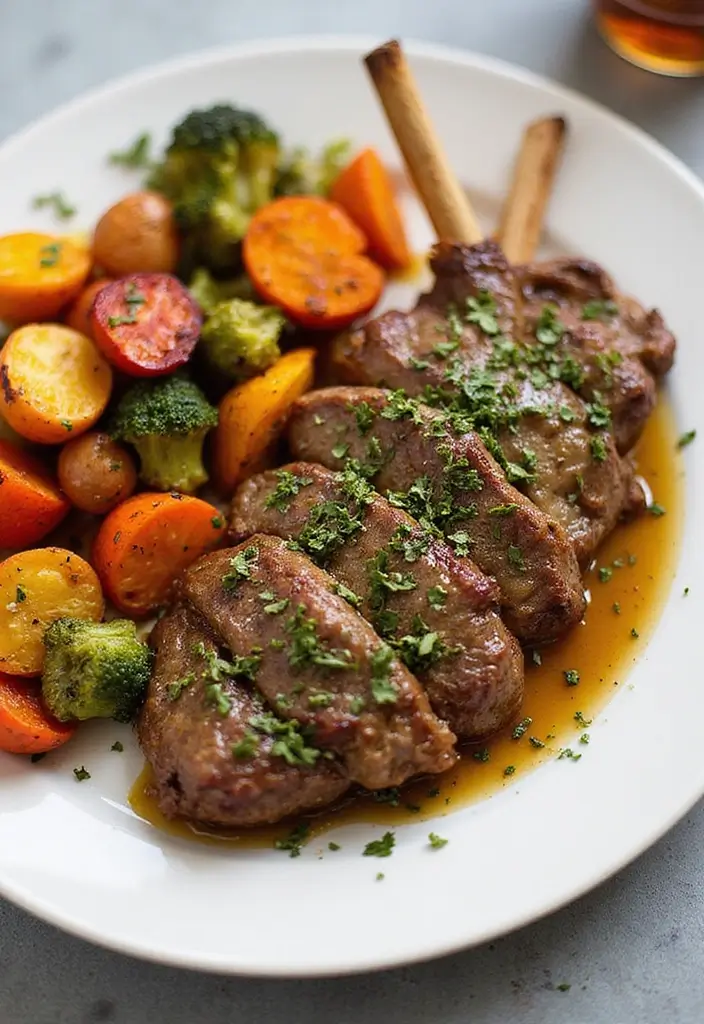 30 Lamb Backstrap Recipes Dinners That Impress Every Guest 7. Mustard and Herb Lamb Backstrap