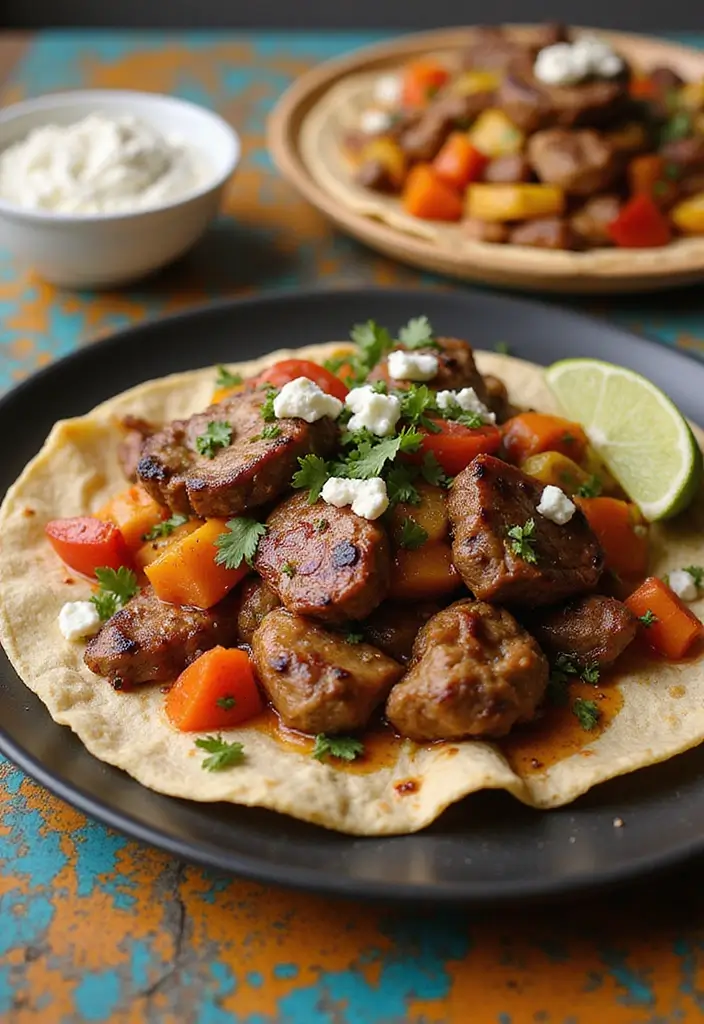 30 Lamb Crockpot Recipes Set and Forget Comfort Meals 16. Lamb Fajitas