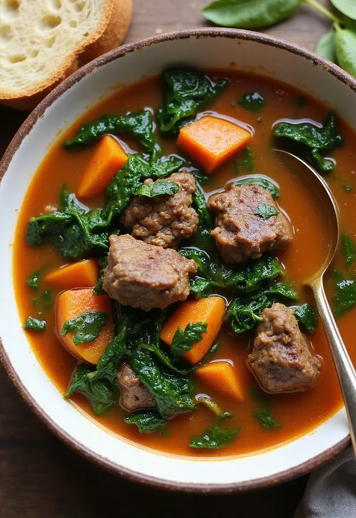 30 Lamb Masala Recipes Spicy and Authentic Indian Flavors 22. Lamb and Spinach Stew