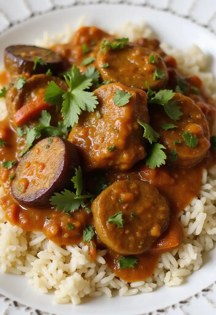 30 Lamb Masala Recipes Spicy and Authentic Indian Flavors 25. Lamb and Eggplant Curry