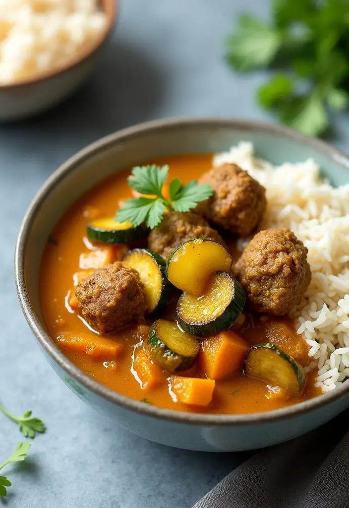 30 Lamb Masala Recipes Spicy and Authentic Indian Flavors 27. Lamb and Zucchini Curry