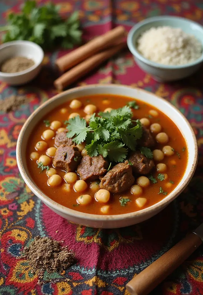 30+ Lamb Soup Recipes Comforting Bowls for Every Season 2 30+ Lamb Soup Recipes Comforting Bowls for Every Season - 2. Moroccan Lamb Soup with Chickpeas
