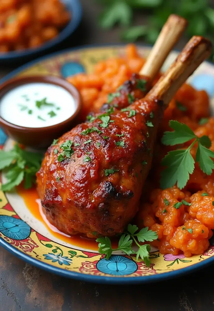 30 Leg of Lamb Recipes for Juicy and Tender Dinners 16. Spicy Harissa Leg of Lamb
