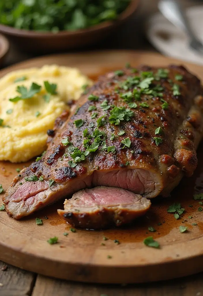 30 Leg of Lamb Recipes for Juicy and Tender Dinners 18. Herb and Garlic Marinade Leg of Lamb