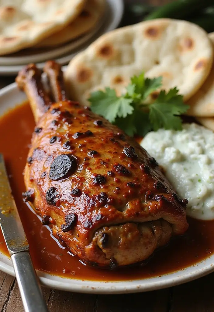 30 Leg of Lamb Recipes for Juicy and Tender Dinners 22. Tandoori Leg of Lamb