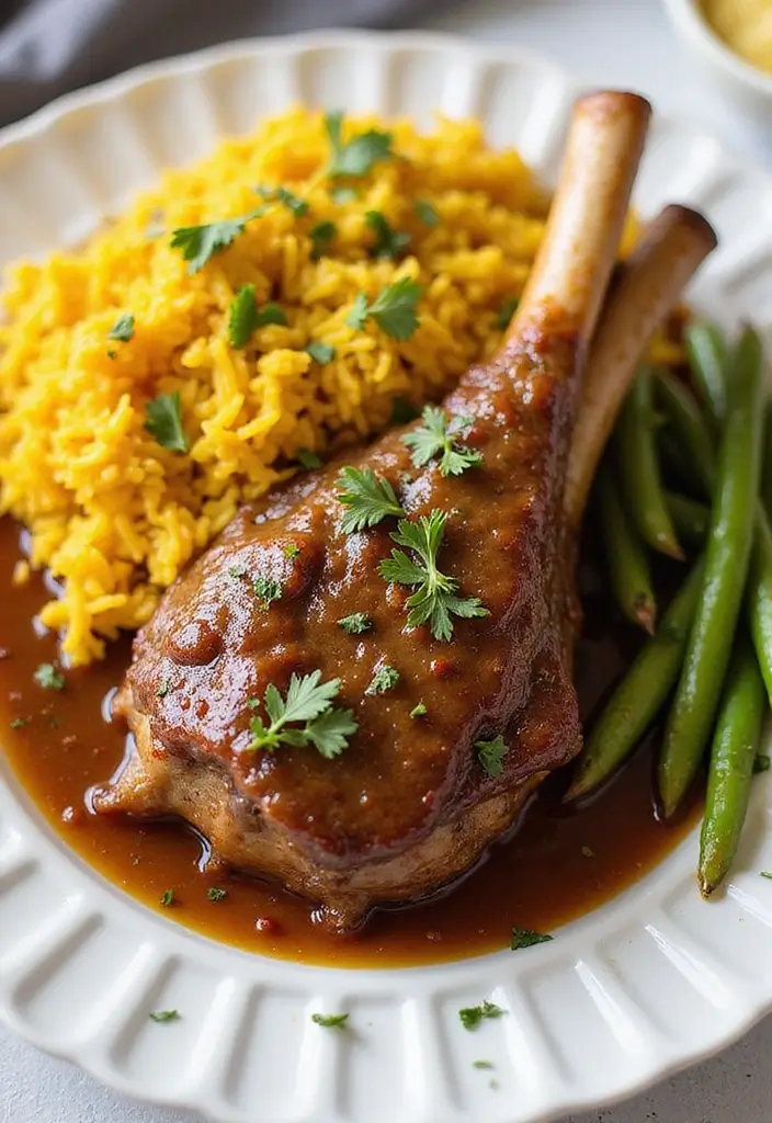 30 Leg of Lamb Recipes for Juicy and Tender Dinners 26. Spiced Yogurt Marinated Leg of Lamb