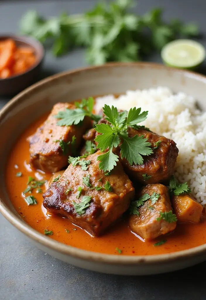 30 Leg of Lamb Recipes for Juicy and Tender Dinners 29. Thai Coconut Curry Leg of Lamb