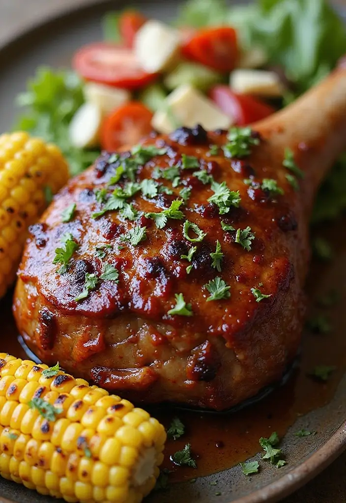 30 Leg of Lamb Recipes for Juicy and Tender Dinners 9. Sweet and Spicy Glazed Lamb