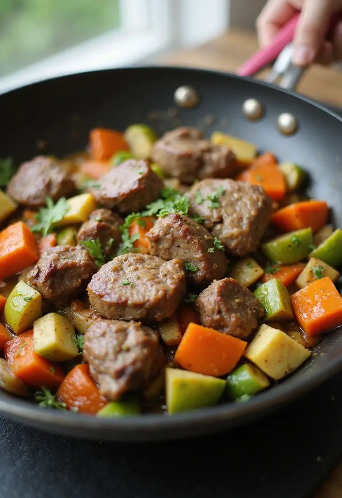 30 Mexican Lamb Recipes Bold and Zesty Flavors 29. Lamb and Vegetable Stir fry