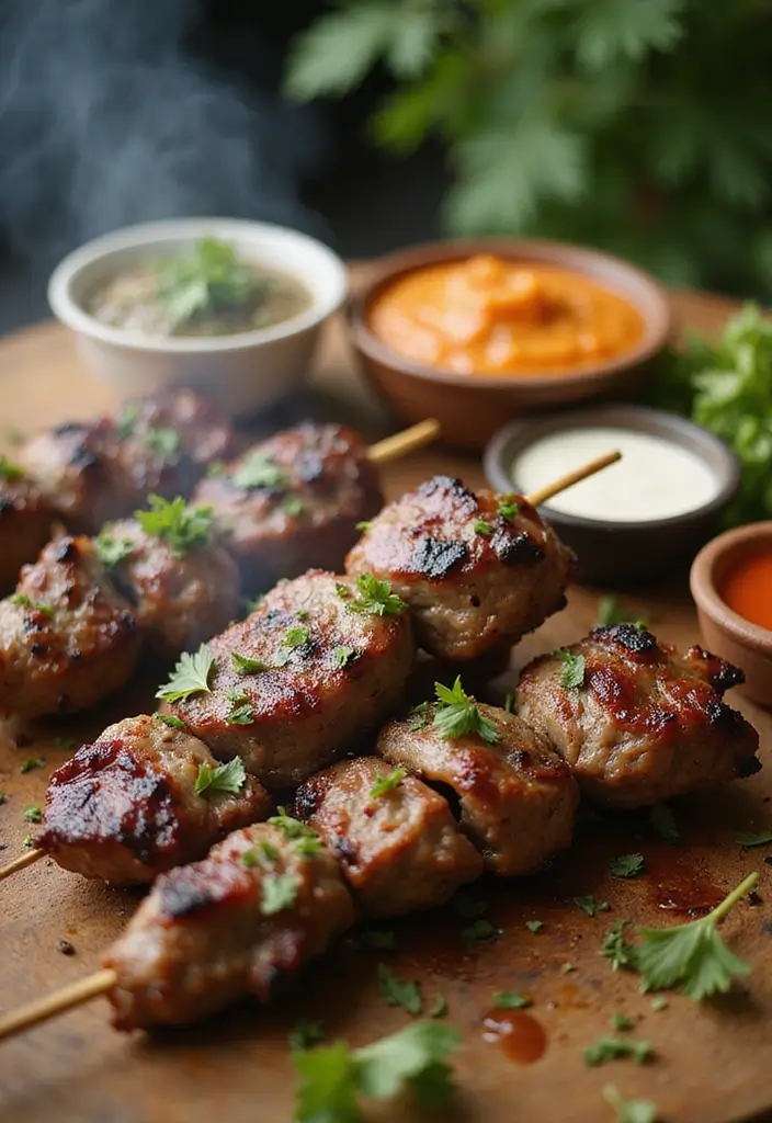 30 Mexican Lamb Recipes Bold and Zesty Flavors 9. Grilled Lamb Skewers